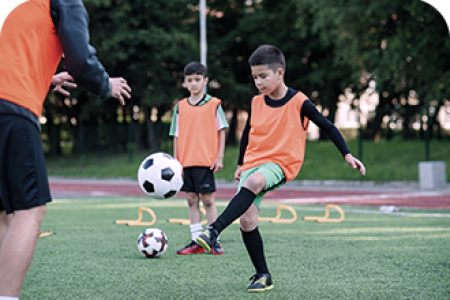 Kick Off and Play: Soccer Space for Adult & Children